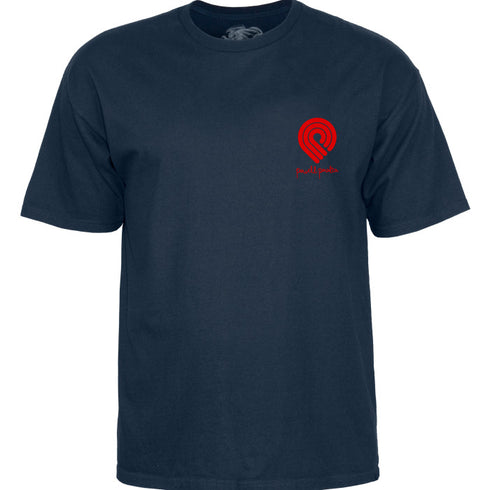 Powell Peralta - Tucking Skeleton T-shirt (Navy)